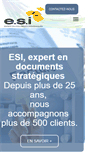 Mobile Screenshot of esi-groupe.com